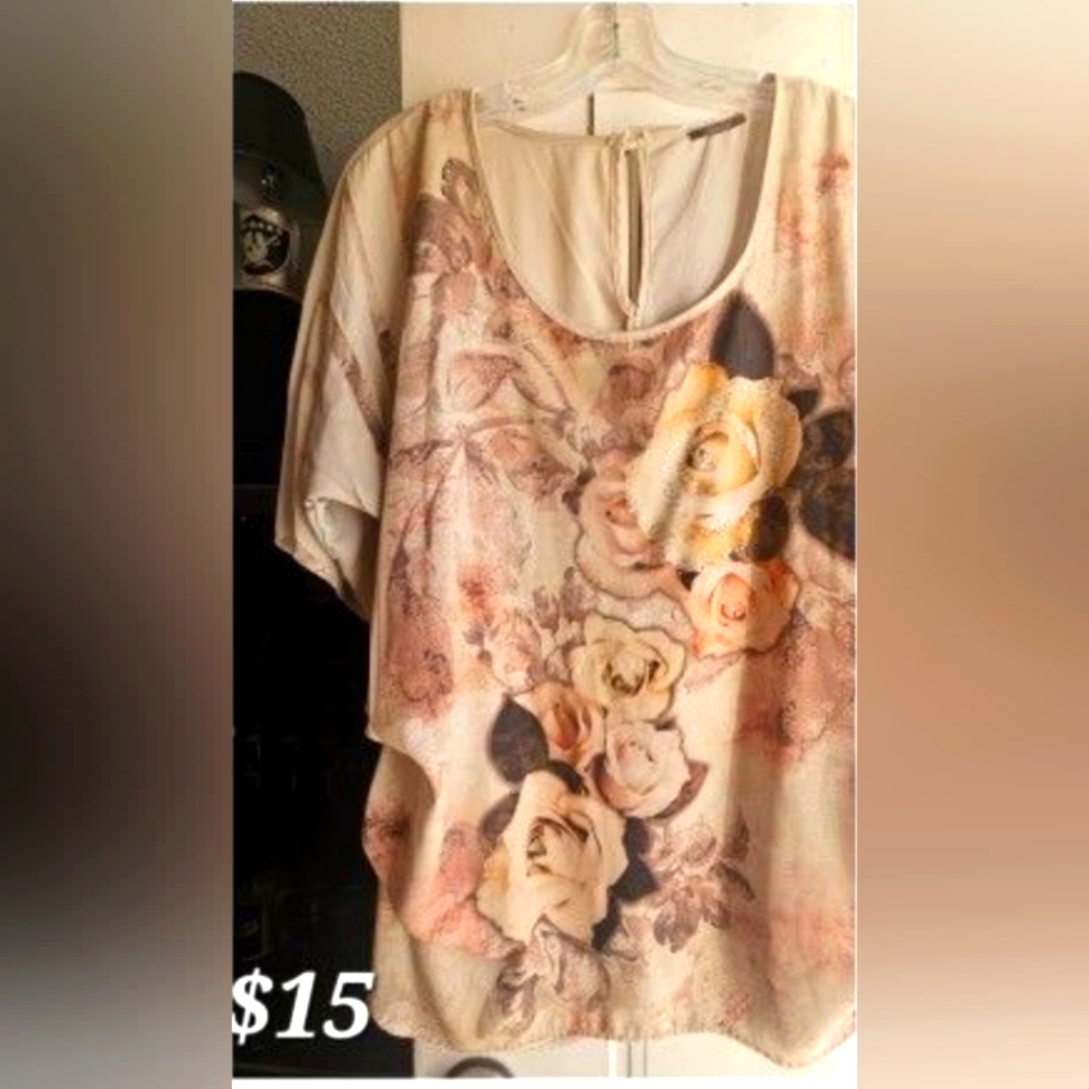 Polyester dress blouse